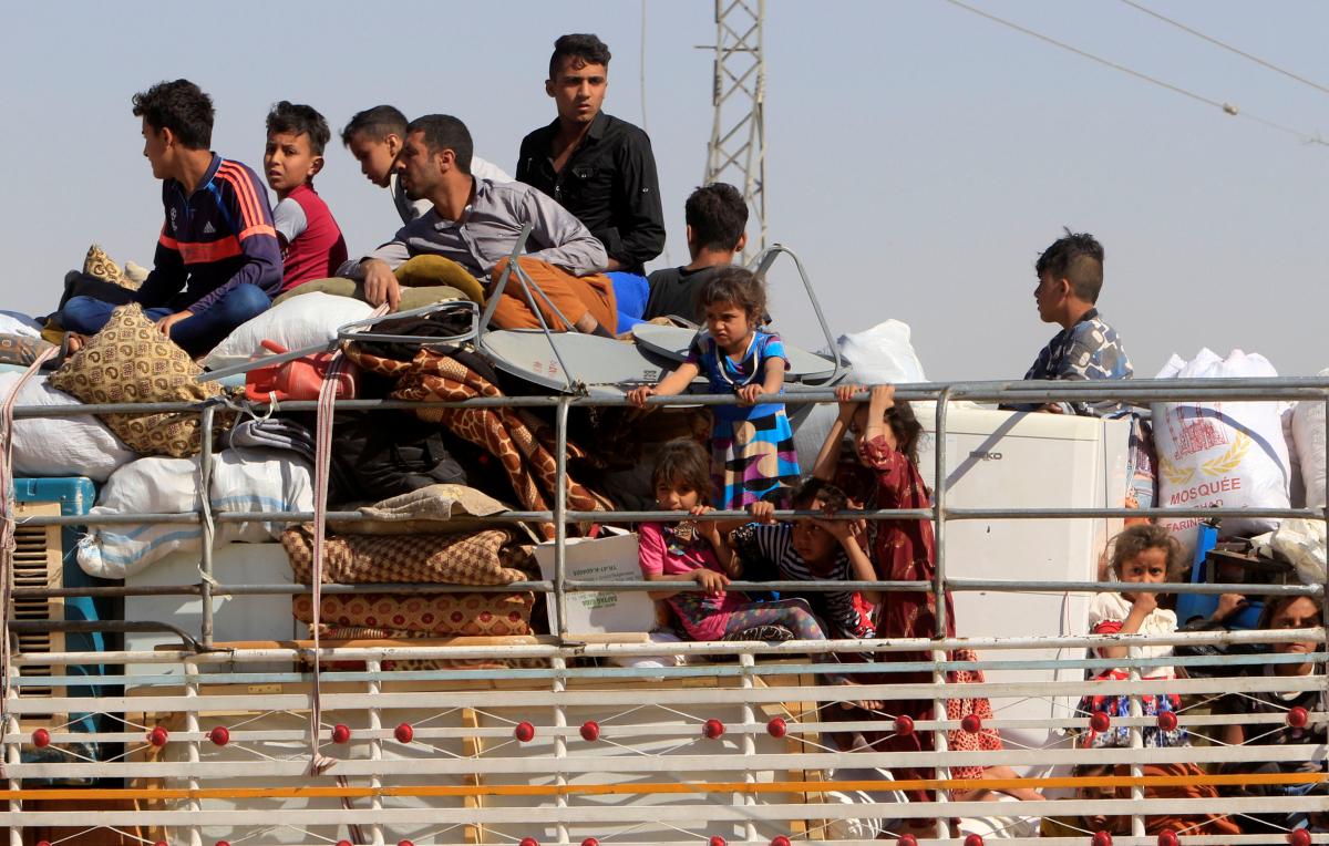 Irak'taki Kürt nüfus Erbil'e dönüyor