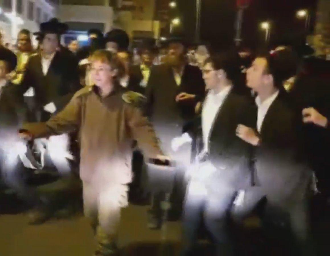 Ultra Ortadoks Yahudilerden kadın askere taciz