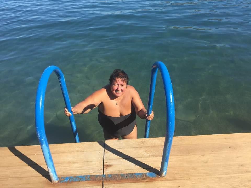 Akrep Nalan mayosuyla poz verdi