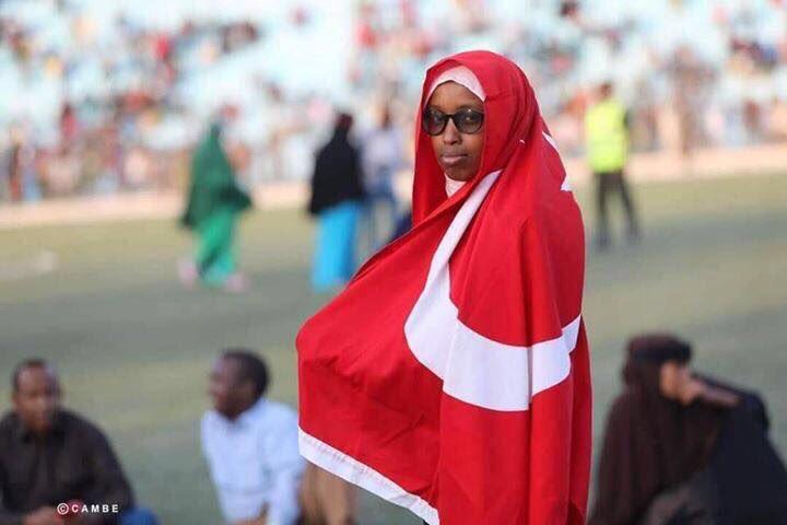 Somali'deki terör protestosunda Erdoğan sloganları
