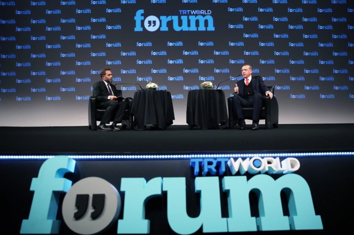 Cumhurbaşkanı'nın TRT WORLD FORUM konuşması