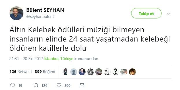 Hande Yener Altın Kelebek Ödülleri'ne ateş püskürdü