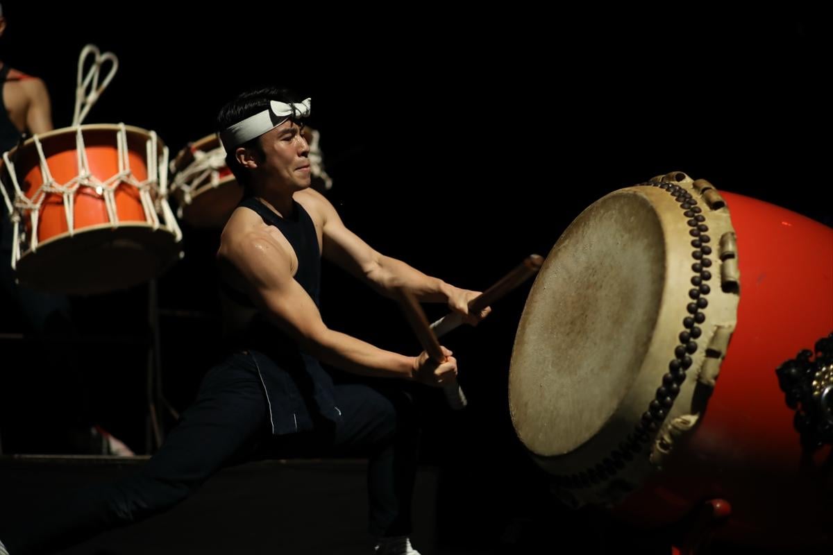 Japon davul grubu Ondekoza İstanbul'da