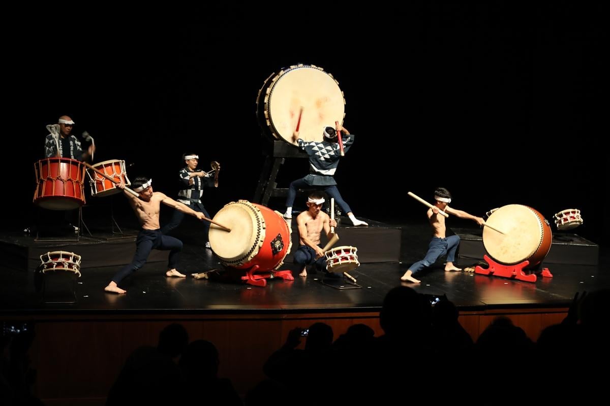 Japon davul grubu Ondekoza İstanbul'da