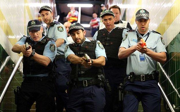 Filistin sembollü tatbikat kızdırdı