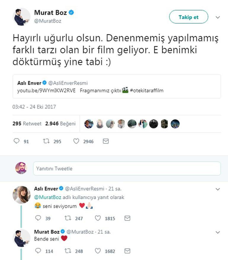 Murat Boz'dan aşk desteği