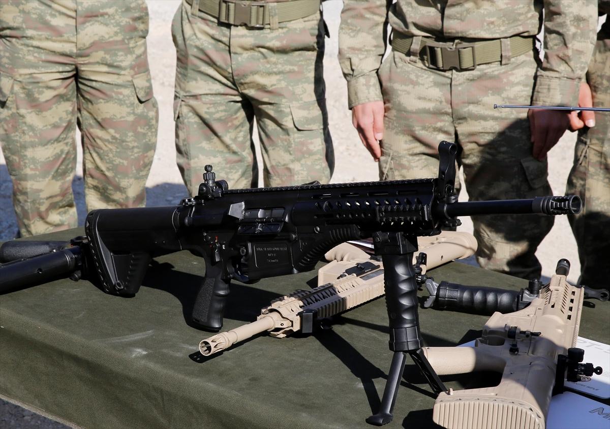 Komandolara yerli üretim MPT-76 dağıtıldı