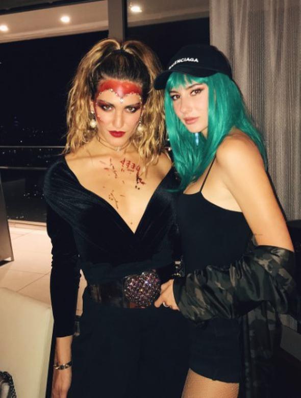 Ünlü isimlerin Cadılar Bayramı eğlencesi