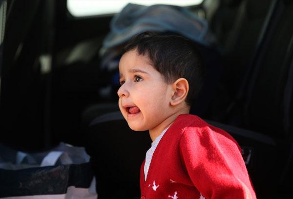 Türkiye-Suriye sınırında ağlatan buluşma