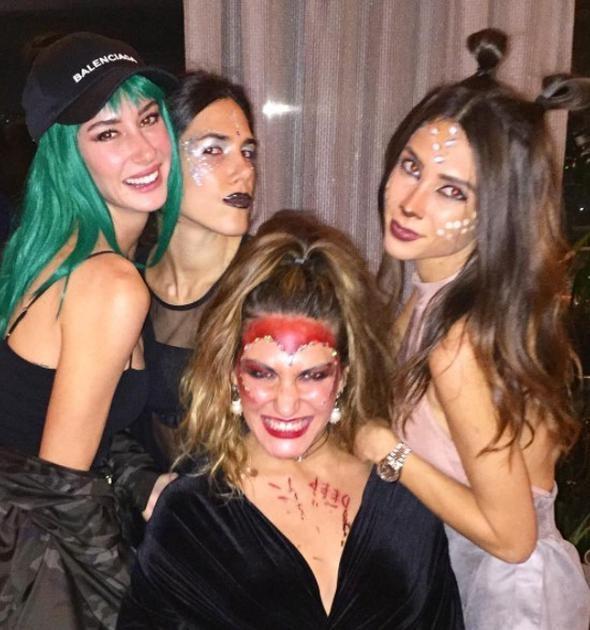 Ünlü isimlerin Cadılar Bayramı eğlencesi