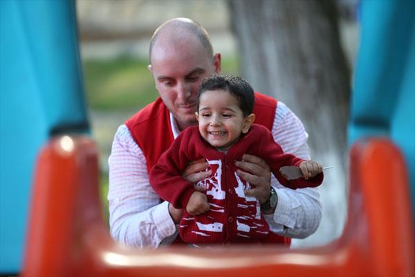 Türkiye-Suriye sınırında ağlatan buluşma