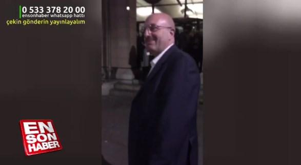 İngiliz Parlamentosu'nda konuşan FETÖ'cülere protesto