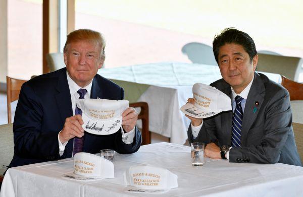 ABD Başkanı Trump Japonya'da