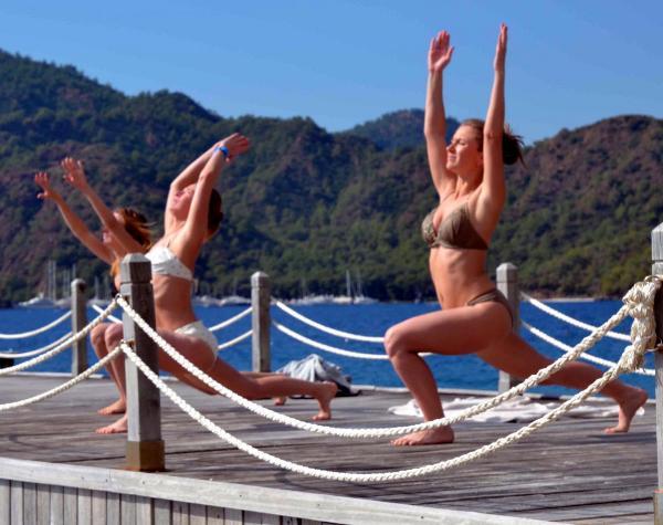 Fethiye'de kasım ayında deniz keyfi