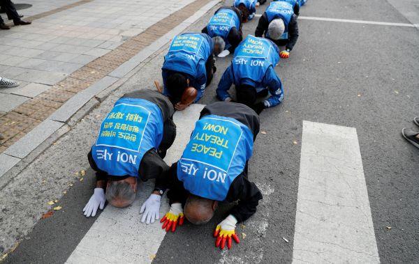 Güney Kore'de Trump arbedesi
