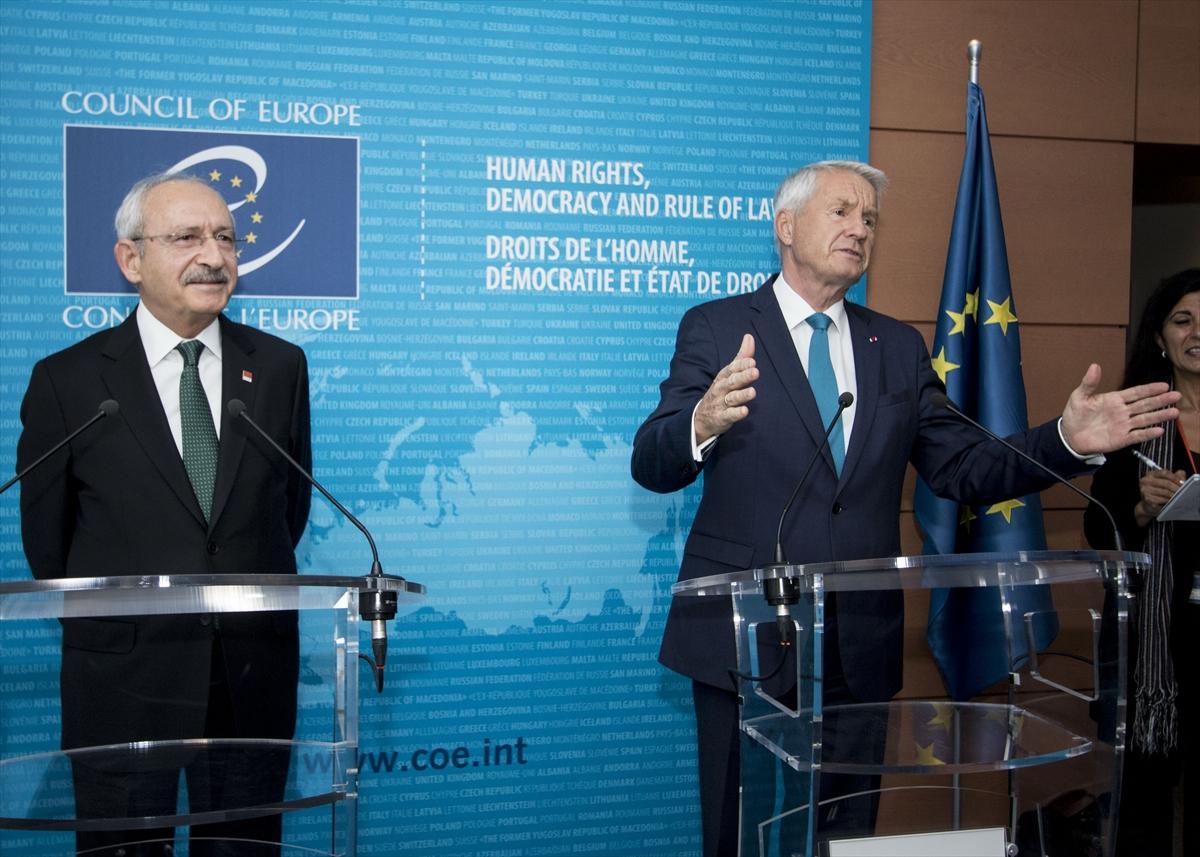 Kılıçdaroğlu-Jagland görüşmesi