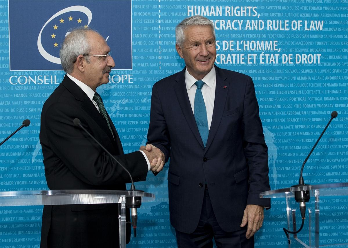 Kılıçdaroğlu-Jagland görüşmesi