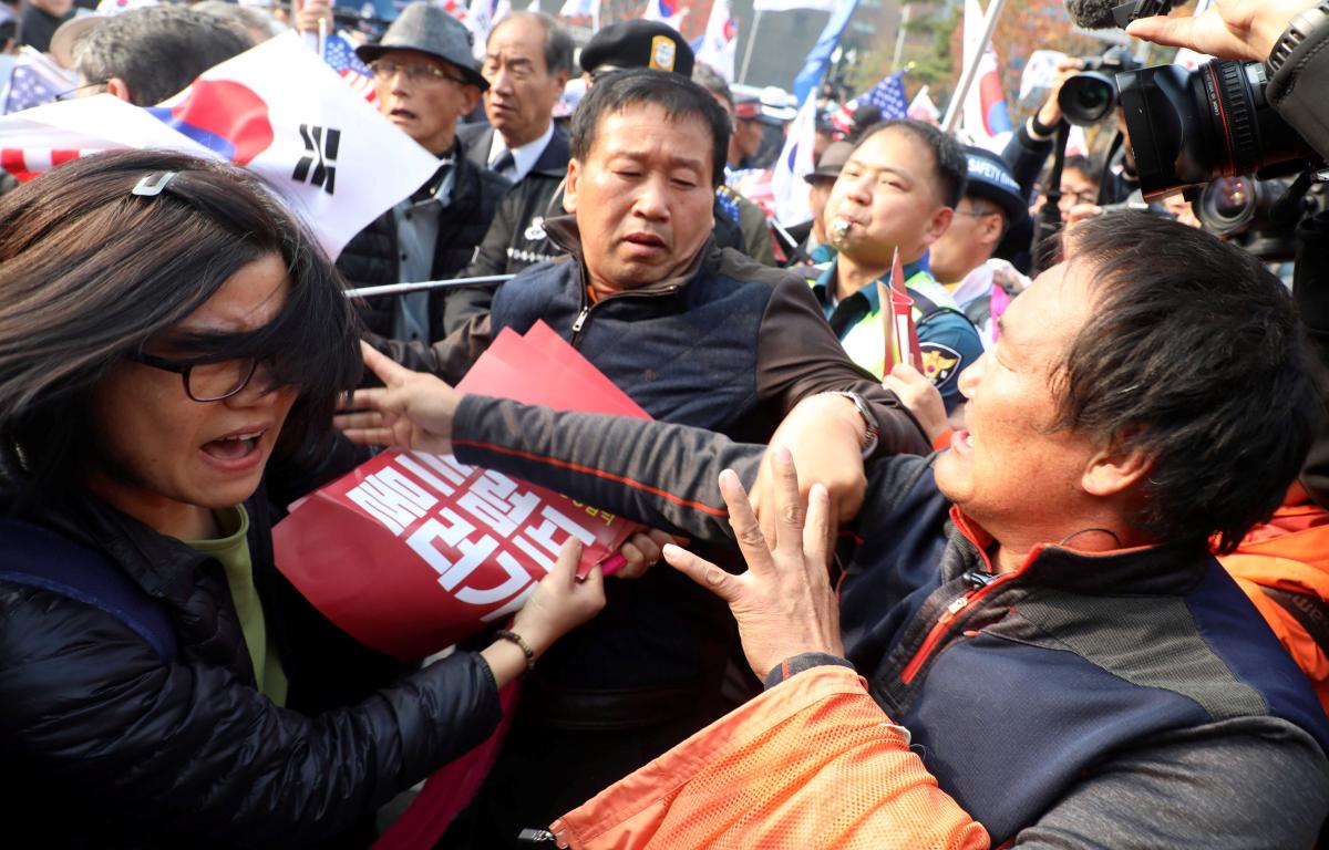 Güney Kore'de Trump arbedesi