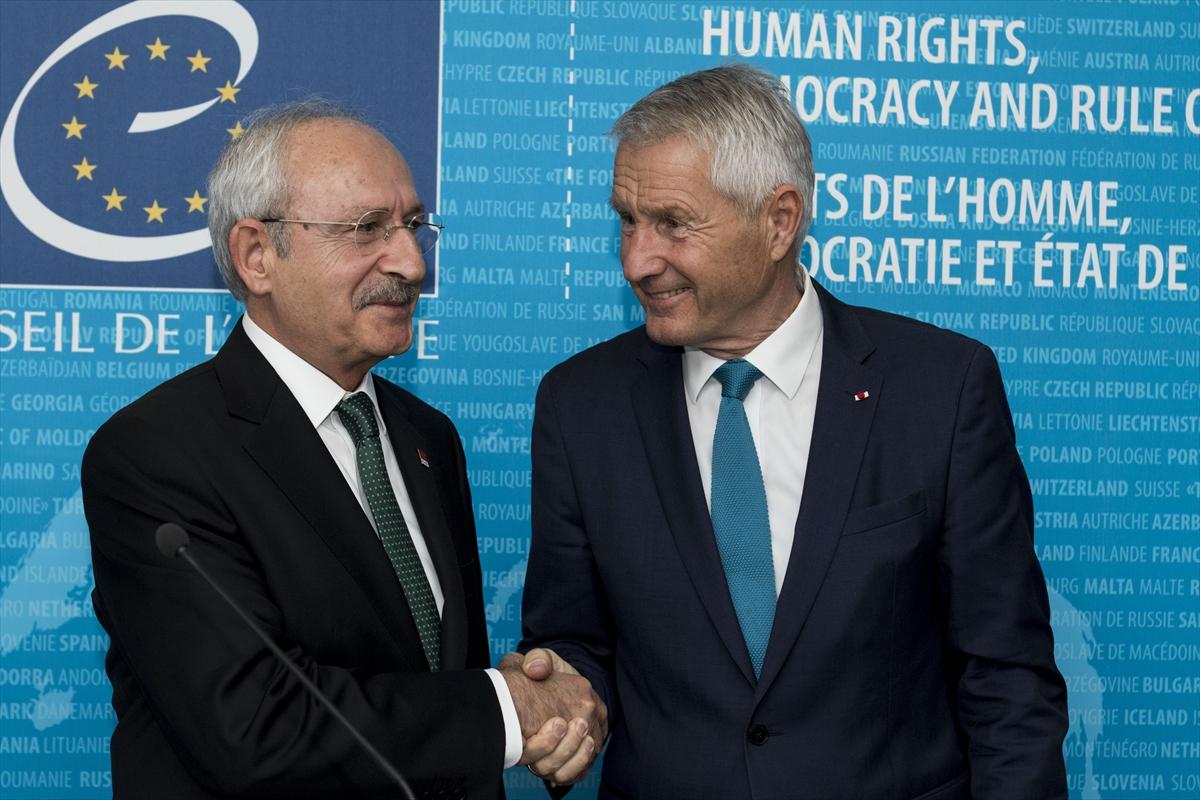 Kılıçdaroğlu-Jagland görüşmesi