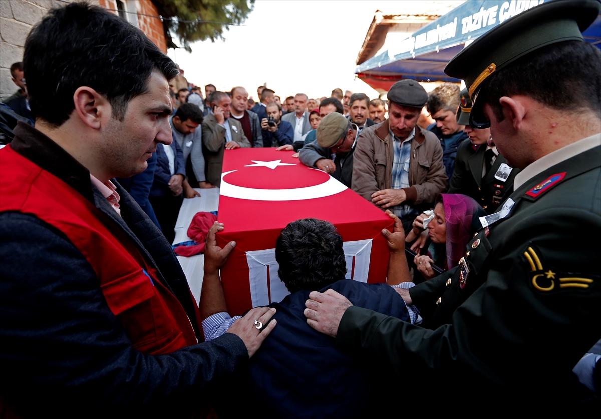 Şehit Mehmet Sakallı'ya veda