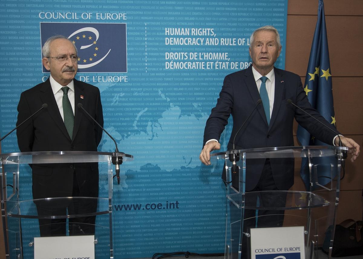 Kılıçdaroğlu-Jagland görüşmesi