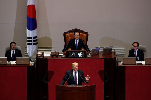 Güney Kore'de Trump arbedesi