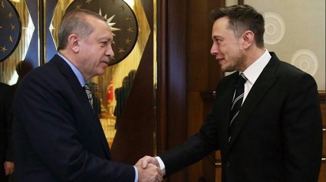Cumhurbaşkanı Erdoğan'dan Elon Musk mesajı