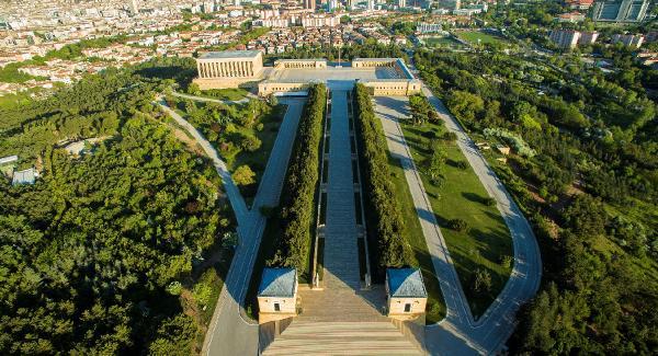 Anıtkabir ilk kez böyle görüntülendi