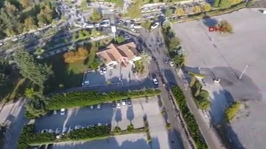 Adana'da Ata'ya saygı zinciri