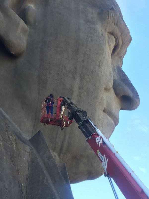 İzmir'deki Atatürk Maskı'na bilimsel bakım
