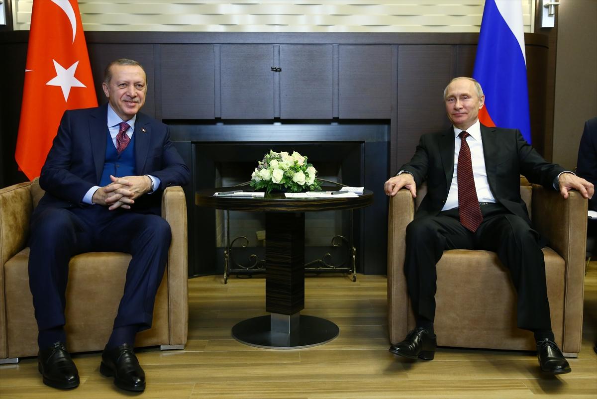 Erdoğan - Putin görüşmesi