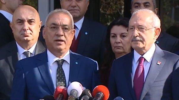 Kemal Kılıçdaroğlu'ndan DSP'ye ziyaret