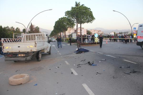 Tek teker Arif hayatını kaybetti
