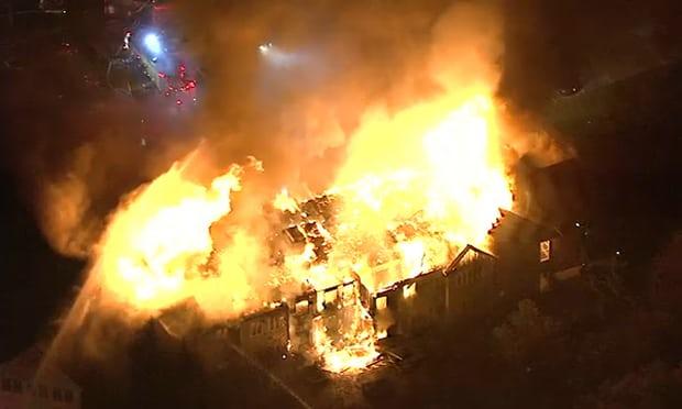 Pennsylvania'da yangın: 20 yaralı