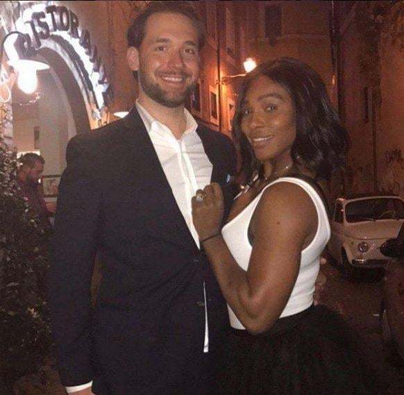 Ünlü tenisçi Serena Williams evlendi