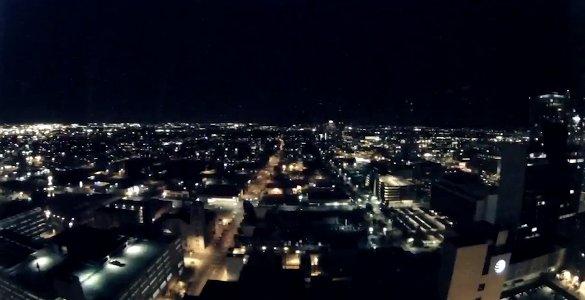 Arizona meteorun düşüşü görüntülendi