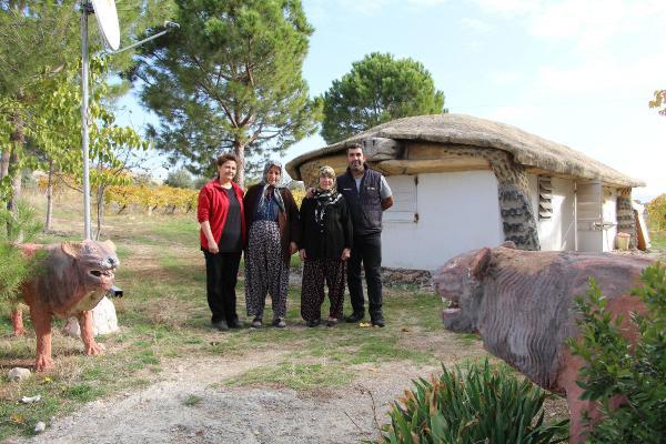 Kaplumbağa görünümlü yapı şaşırttı