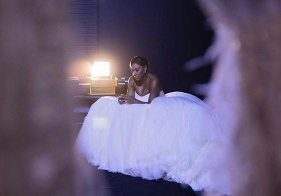 Serena Williams'ın 3 buçuk milyon dolarlık gelinliği