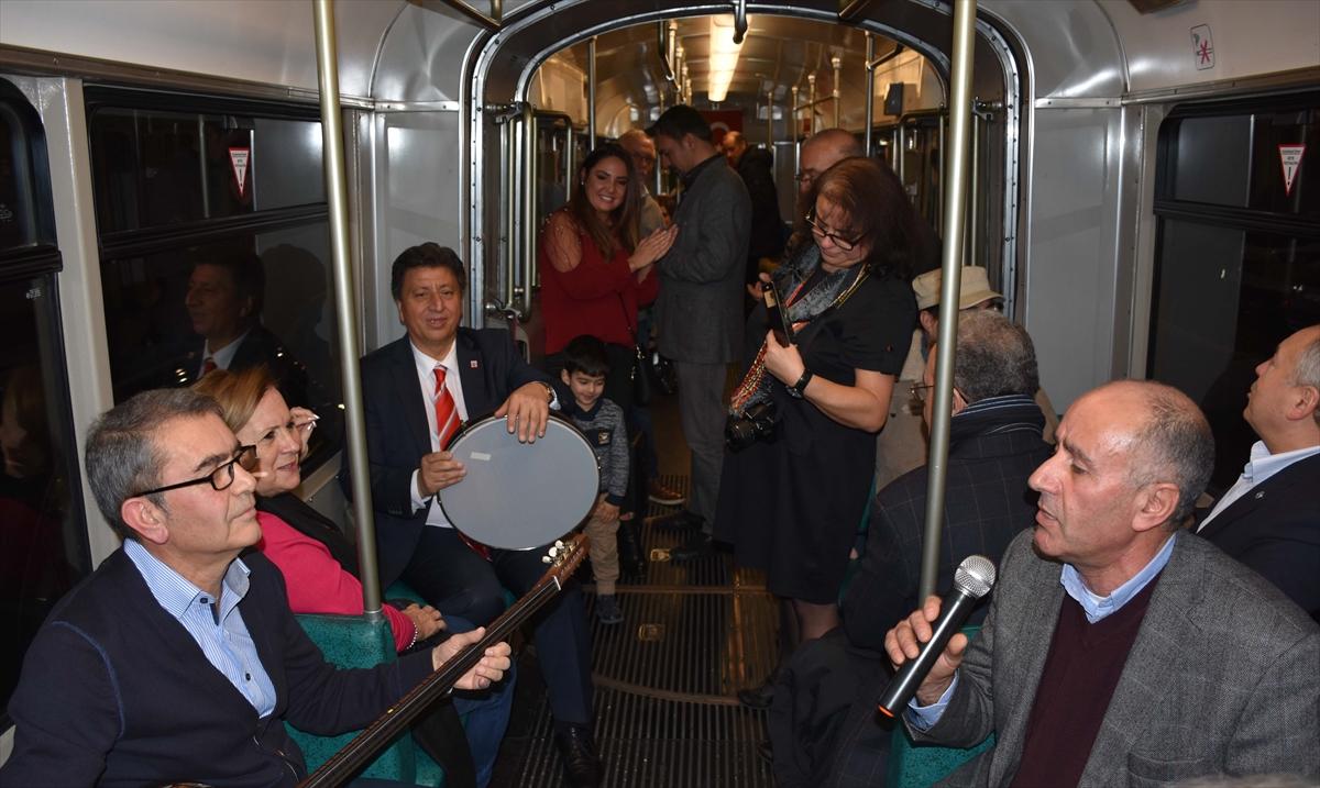 Frankfurt tramvayında Gaziantep meşk gecesi