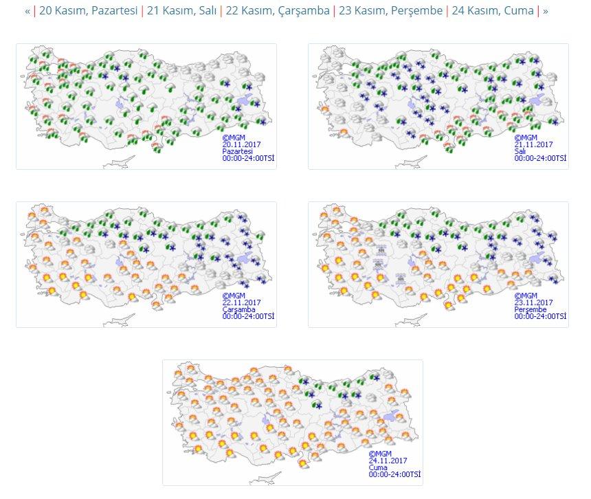 Türkiye genelinde hava sıcaklığı düşüyor
