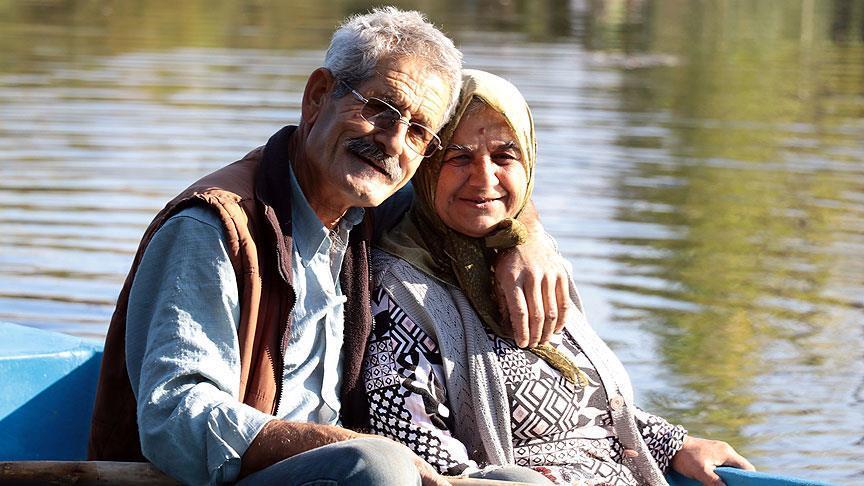 Bataklık araziyi doğa harikasına çevirdiler