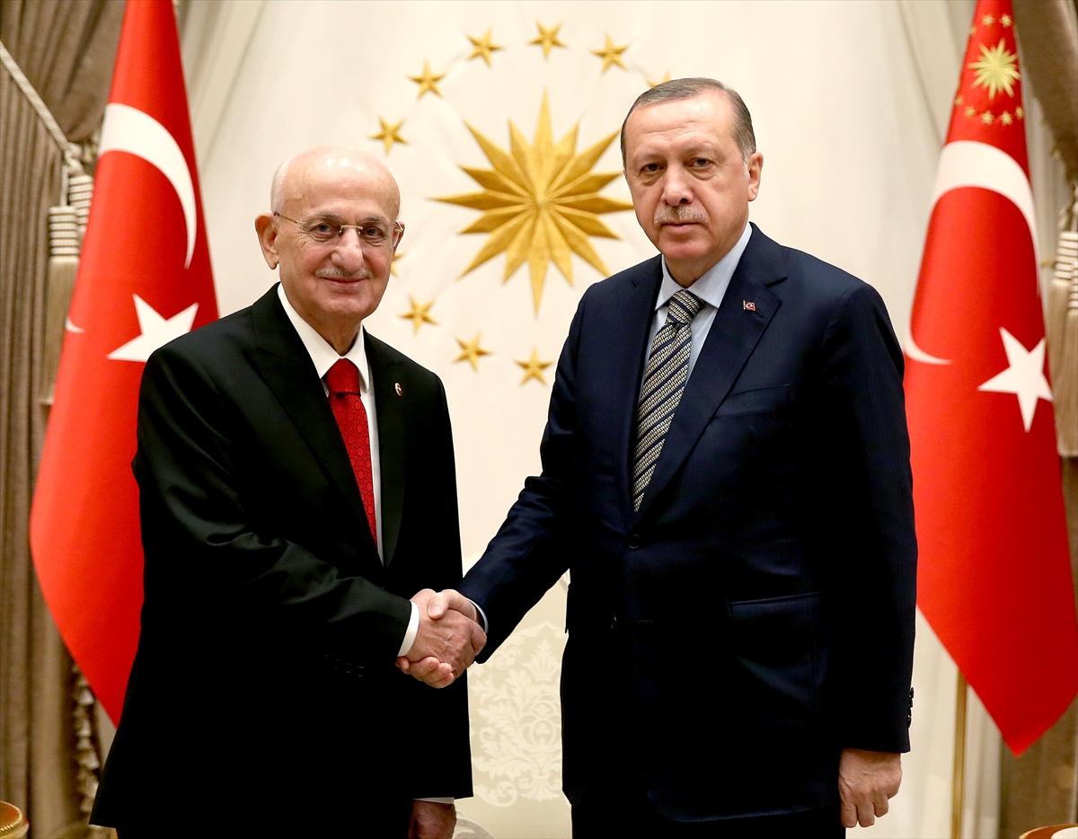 Cumhurbaşkanı, Kahraman ve Tuna'yi kabul etti