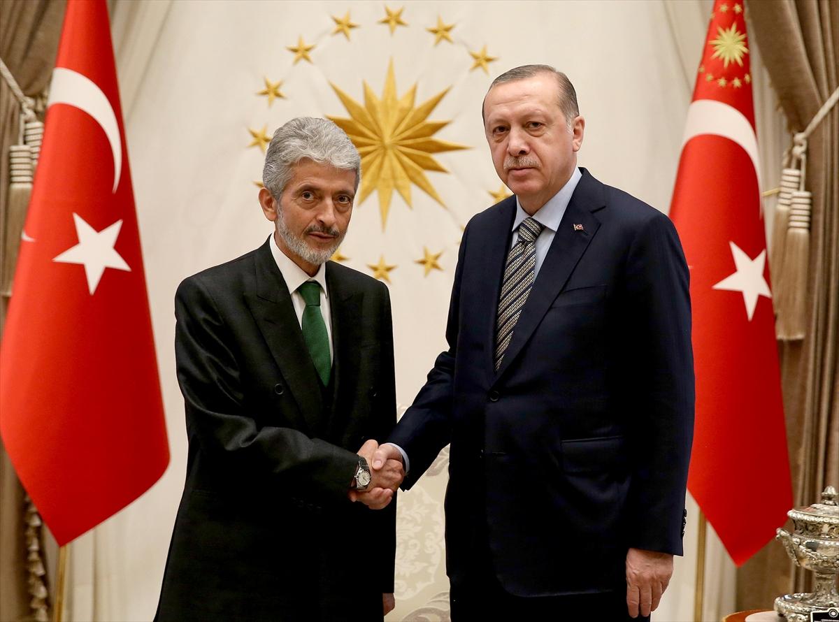 Cumhurbaşkanı, Kahraman ve Tuna'yi kabul etti