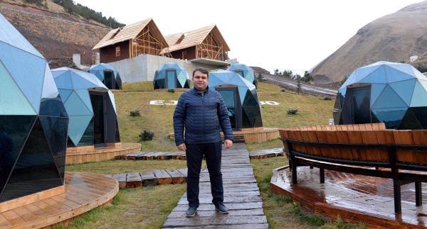 Palandöken'de kış kapsül kafelerde geçecek