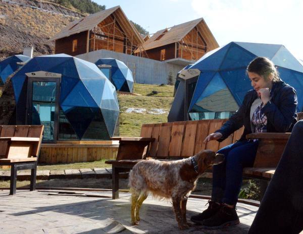 Palandöken'de kış kapsül kafelerde geçecek