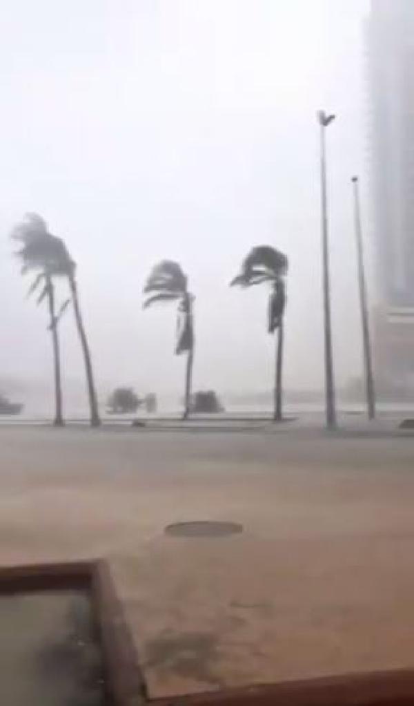 Suudi Arabistan'da şiddetli yağış