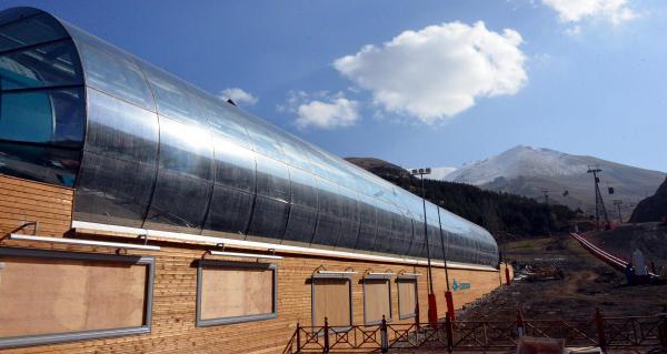 Palandöken'de kış kapsül kafelerde geçecek