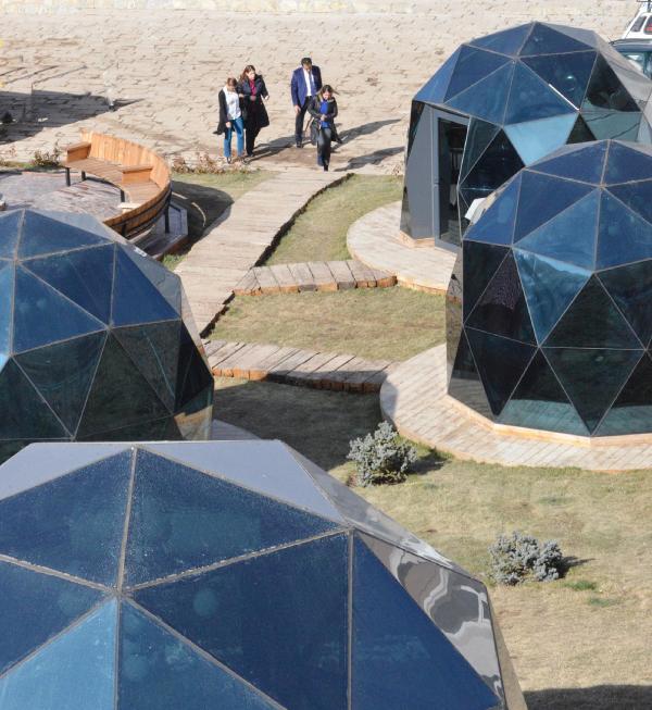 Palandöken'de kış kapsül kafelerde geçecek