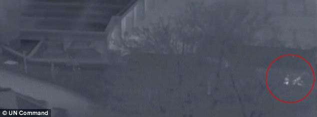 Kuzey Koreli askerin kaçış görüntüleri