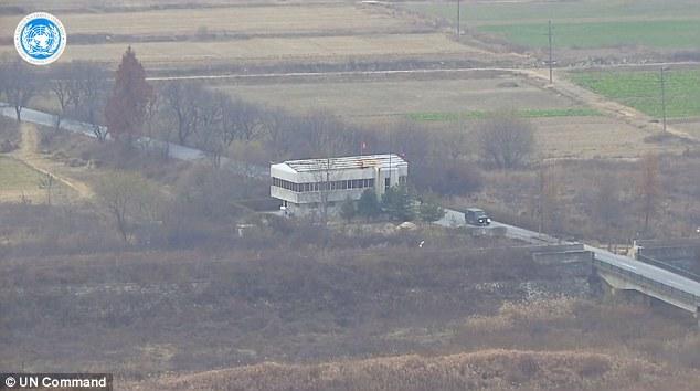 Kuzey Koreli askerin kaçış görüntüleri